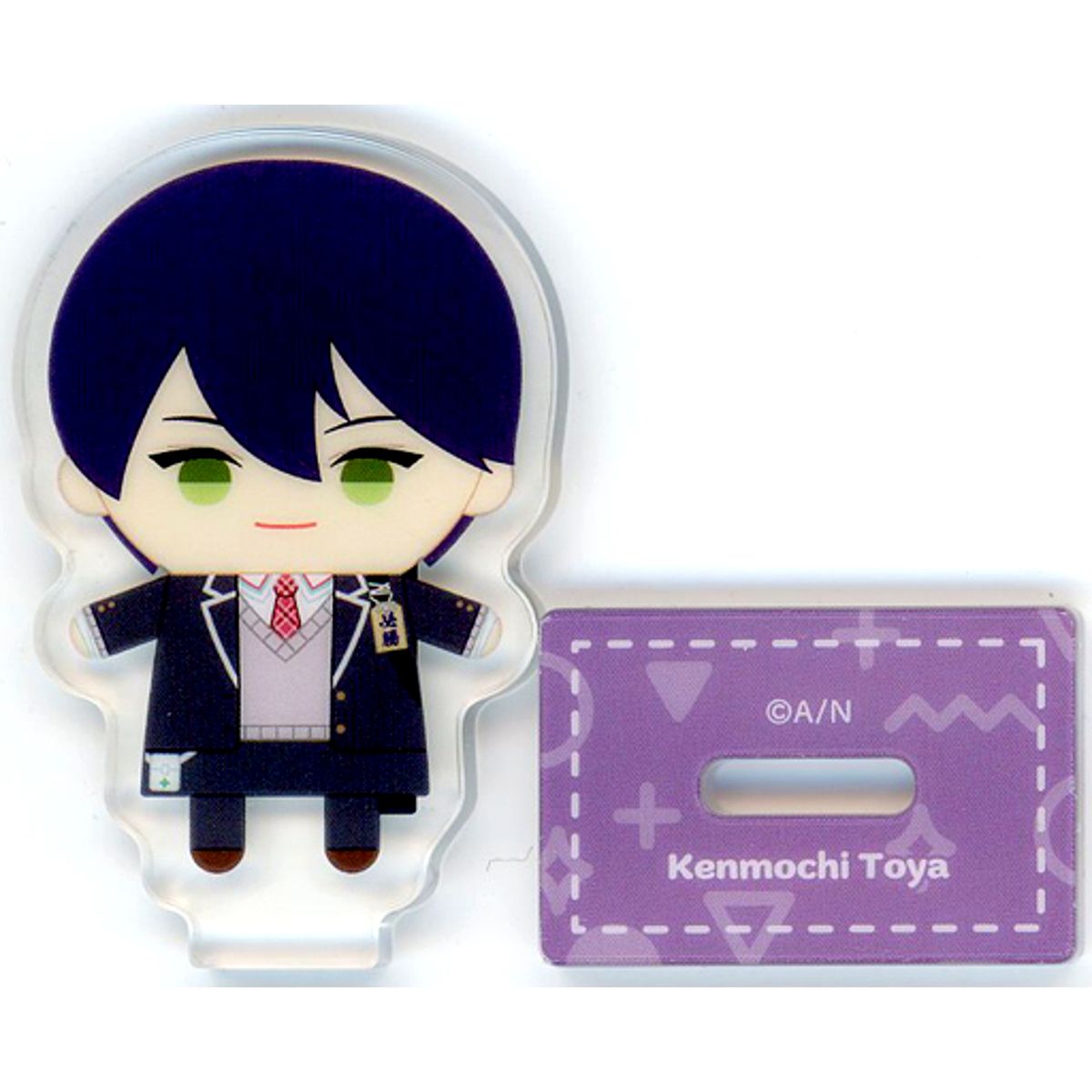 Toya Kenmochi Normal Virtual YouTuber Nijisanji Mini Acrylic Stand Niji Puppet Goods [USED]