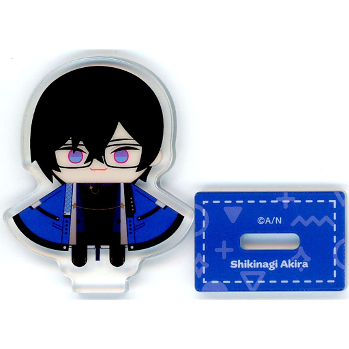 Shikinagi Akira Mini Acrylic Stand Virtual YouTuber Nijisanji Niji Puppet Goods [USED]
