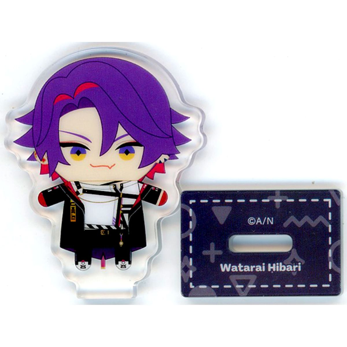 Watarai Hibari Mini Acrylic Stand Virtual YouTuber Nijisanji Niji Puppet [USED]