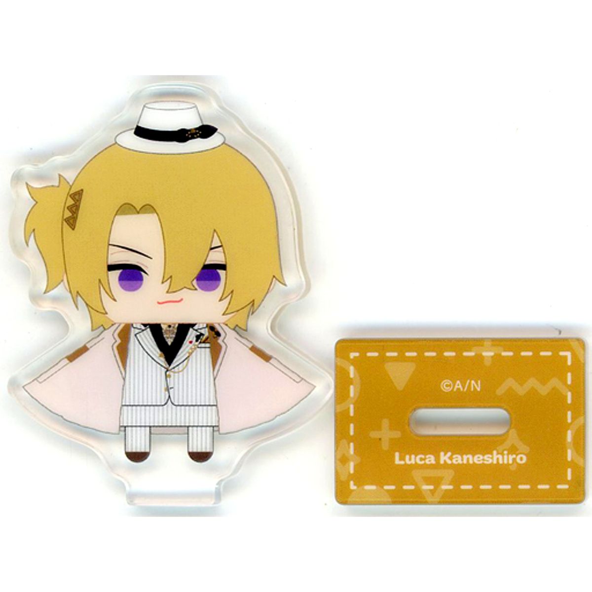 Luca Kaneshiro Mini Acrylic Stand Virtual YouTuber Nijisanji Niji Puppet Goods [USED]
