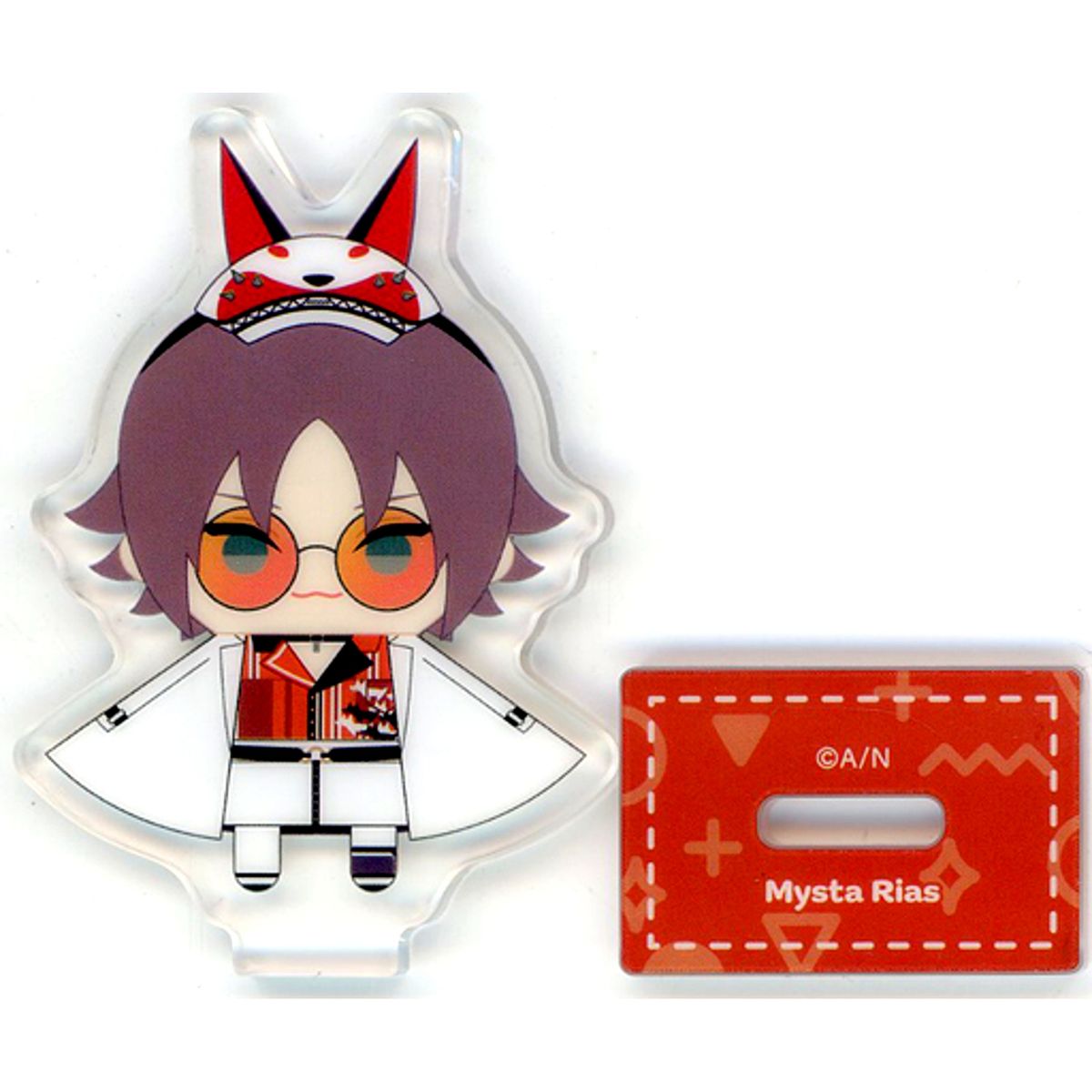 Mysta Rias Mini Acrylic Stand Virtual YouTuber Nijisanji Niji Puppet Goods [USED]