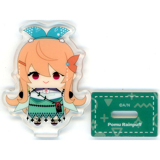 Pomu Rainpuff Mini Acrylic Stand Virtual YouTuber Nijisanji Niji Puppet [USED]