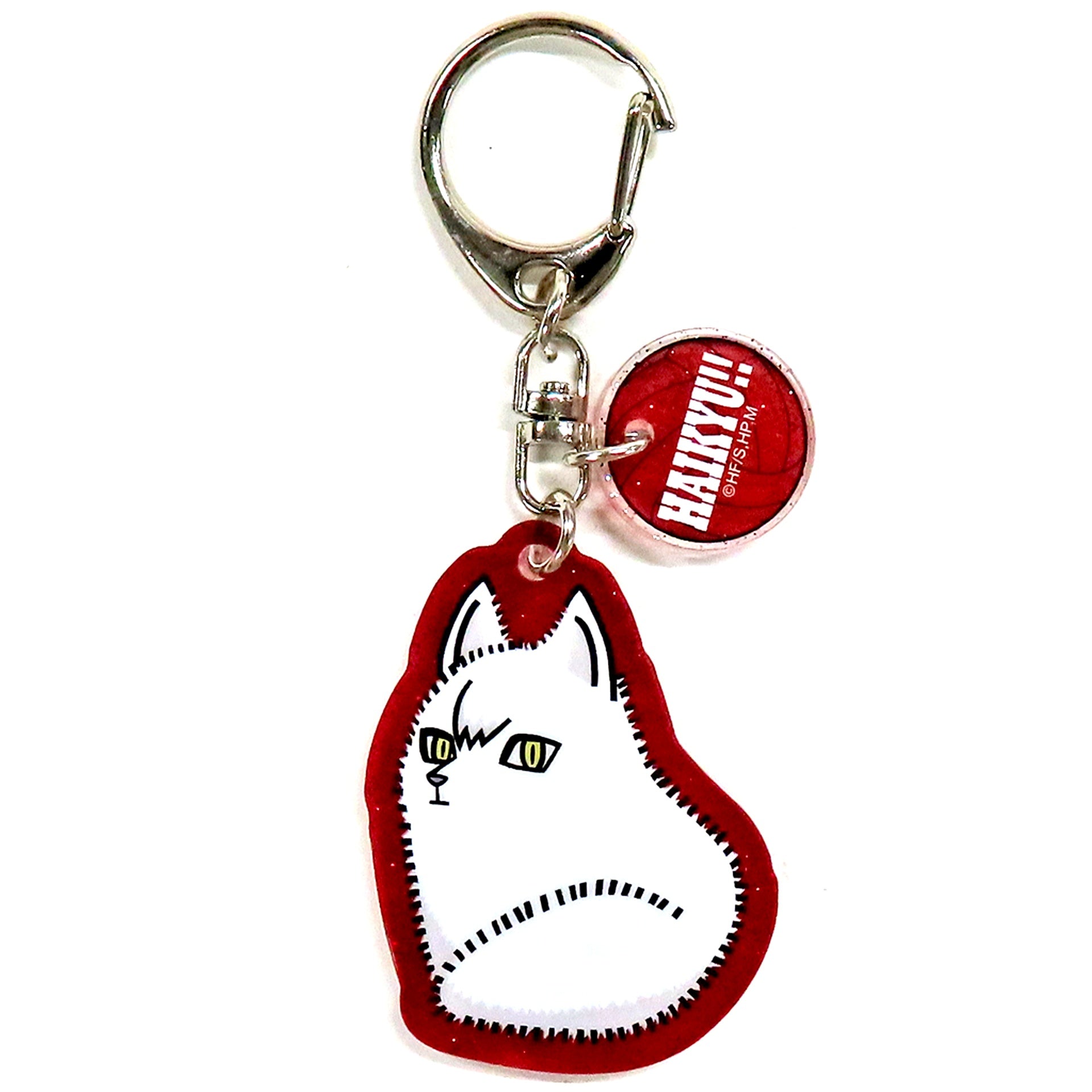Shinsuke Kita Haikyu!! Animal Glitter Acrylic Keychain Rival School Ver. [USED]