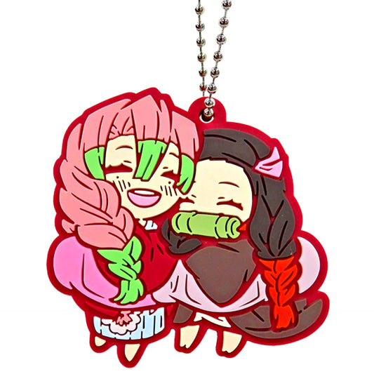 6. Demon Slayer: Kimetsu no Yaiba Chara Banchoukou Rubber Mascot Juuichi no Kata [USED]