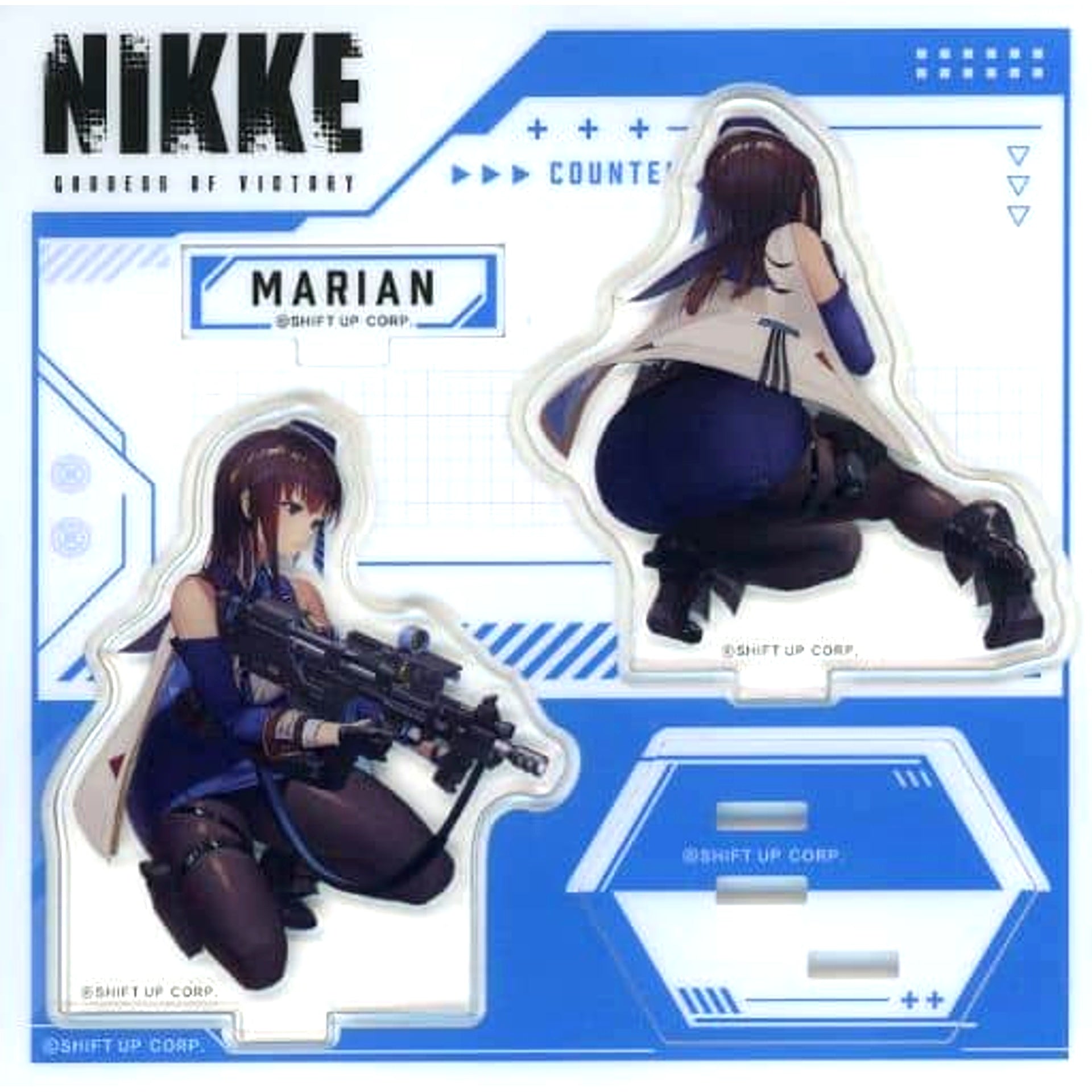 Marian GODDESS OF VICTORY: NIKKE Back View Showcase Acrylic Stand [USED]