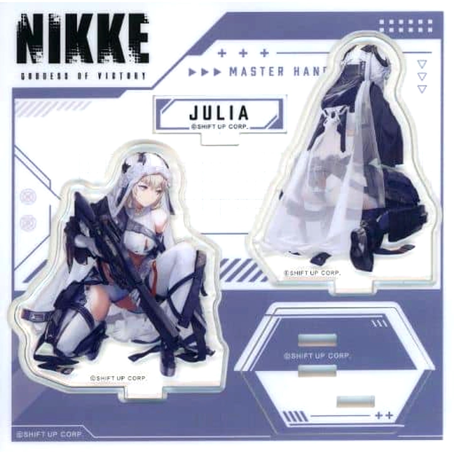 Julia GODDESS OF VICTORY: NIKKE Back View Acrylic Stand [USED]