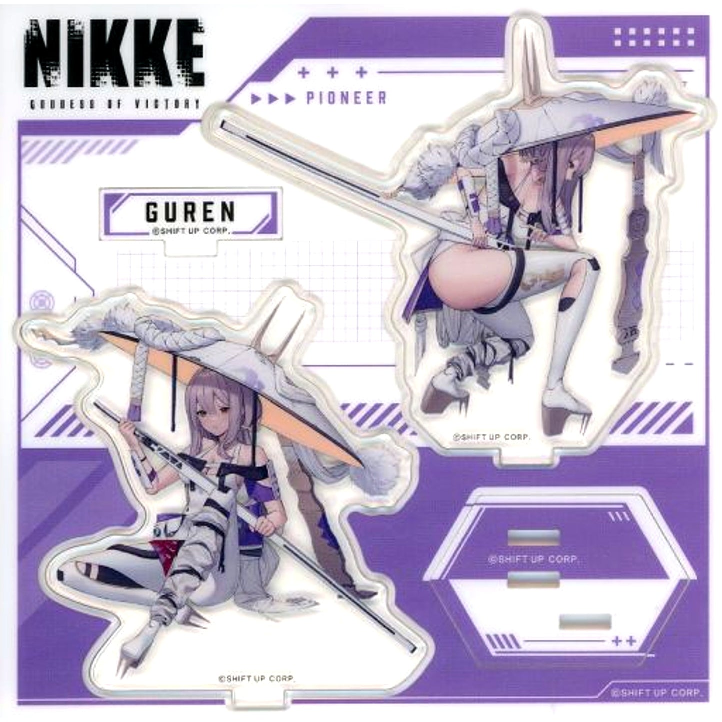 Scarlet Goddess of Victory: Nikke Charming Back Acrylic Stand [USED]