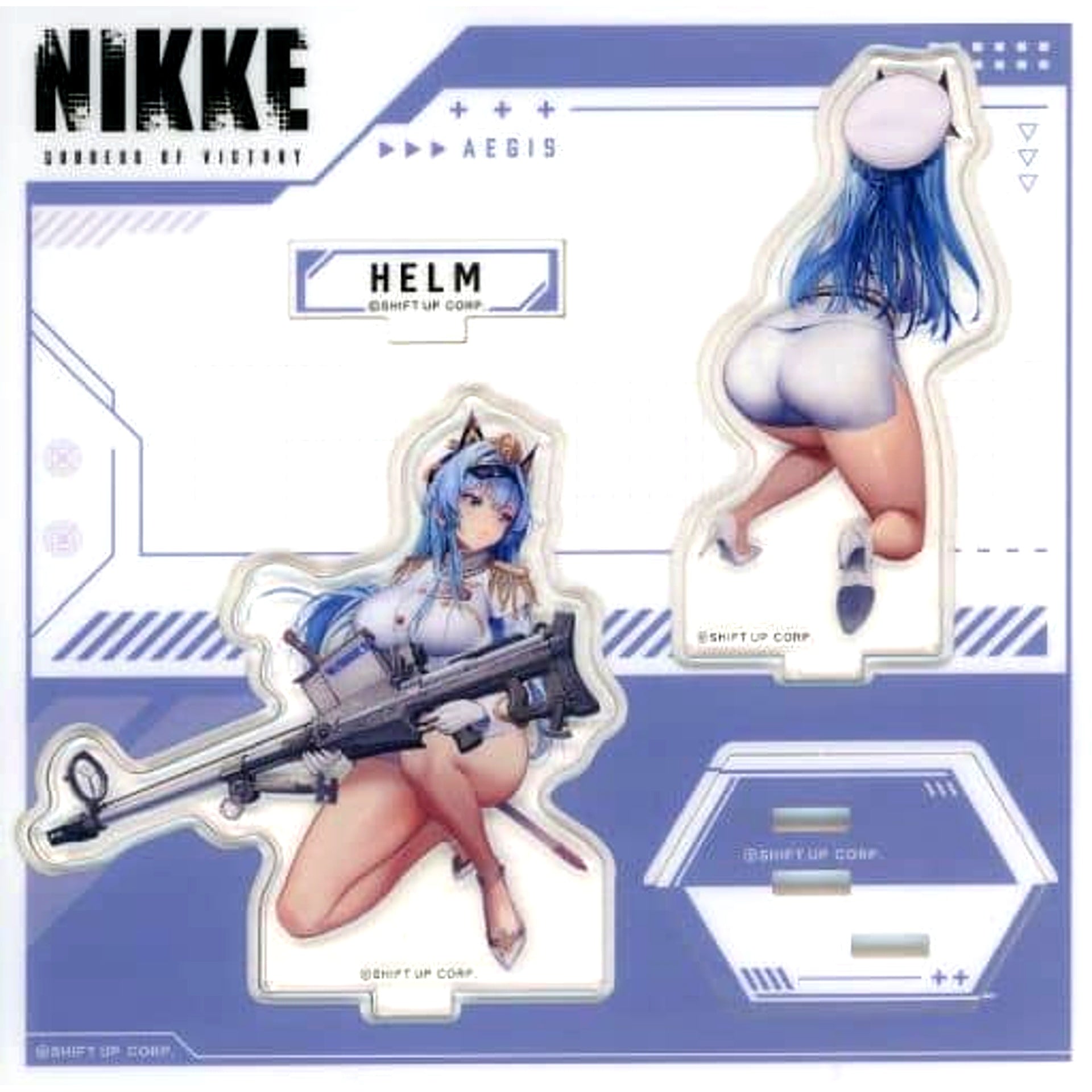 Helm GODDESS OF VICTORY: NIKKE Back View Acrylic Stand [USED]