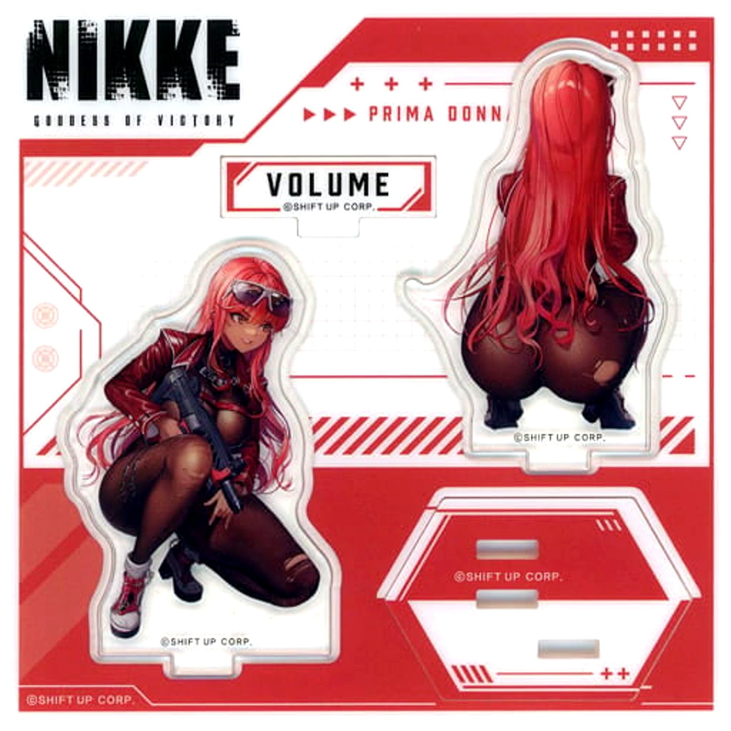 Volume GODDESS OF VICTORY: NIKKE Back View Showcase Acrylic Stand [USED]