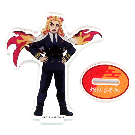 Kyojuro Rengoku Pilot Demon Slayer x ANA Acrylic Figure Set 2nd Release Single Item [USED]