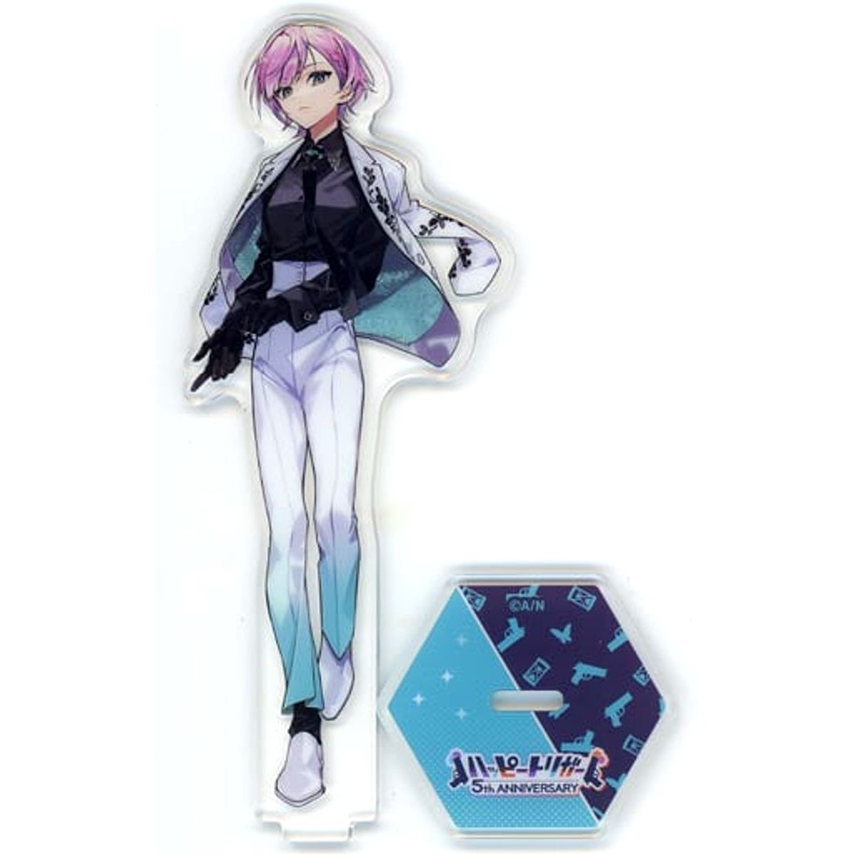 Yuhi Riri Virtual YouTuber Nijisanji Acrylic Stand Happy Trigger 5th Anniversary [USED]