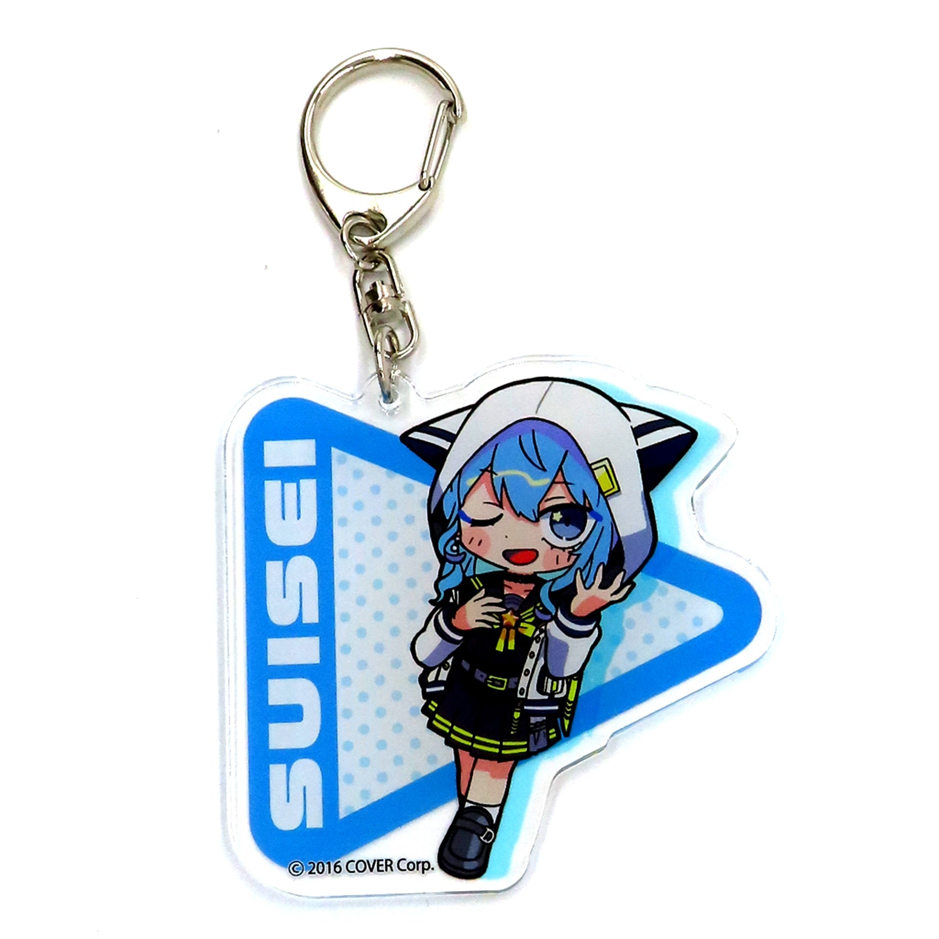 Hoshimachi Suisei hololive Acrylic Keychain hololive x MOLLY.ONLINE Vol.11 [USED]