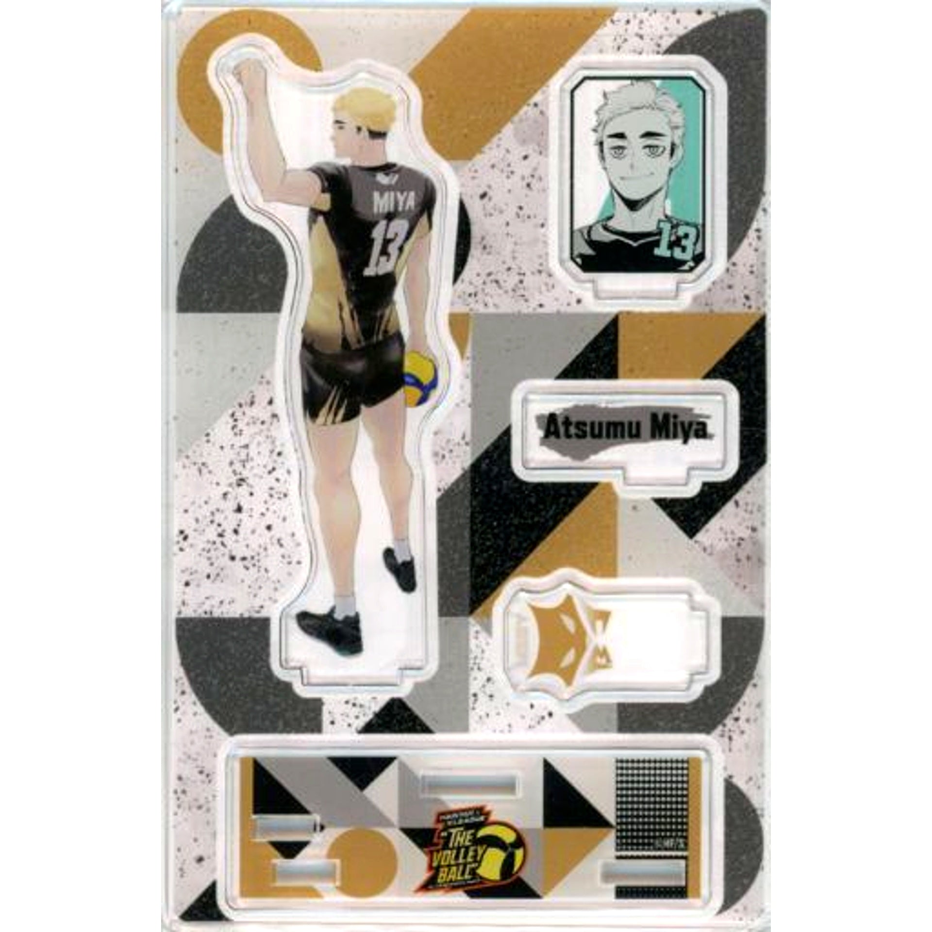 Atsumu Miya Famous Scene Diorama Figure Haikyu!! x V.LEAGUE ALLSTAR SPECIAL MATCH THE VOLLEYBALL [USED]