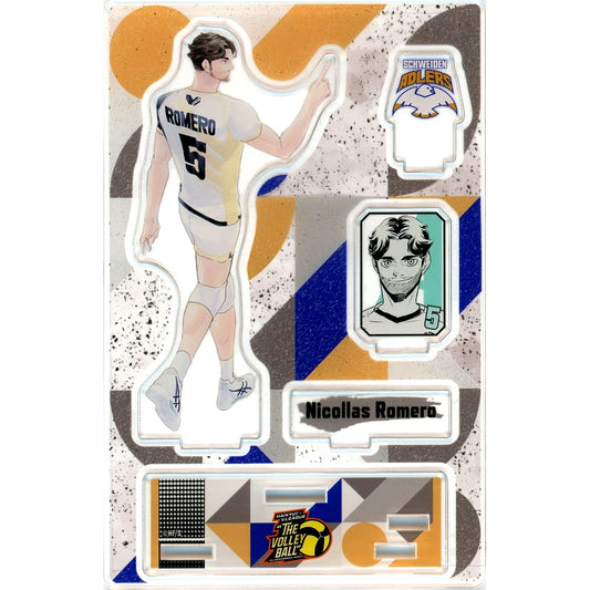 Nicolas Romero Haikyu V.League Allstar Special Match The Volleyball Memorable Scene Diorama Figure [USED]