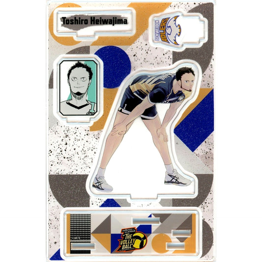 Toshiro Heiwajima Scene Diorama Figure Haikyu!! x V.LEAGUE ALLSTAR SPECIAL MATCH THE VOLLEYBALL [USED]