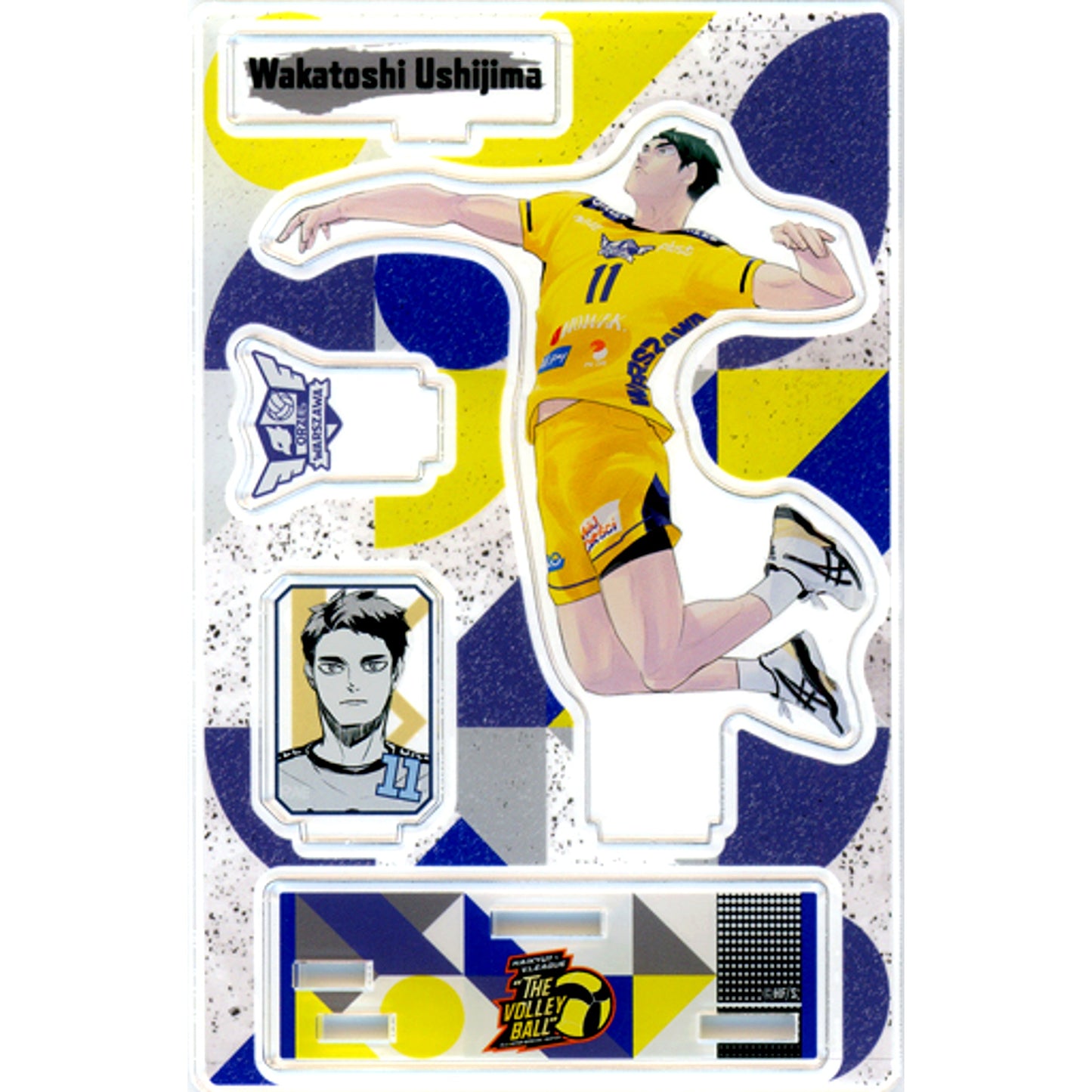 Wakatoshi Ushijima Famous Scene Diorama Figure Haikyu!! x V.LEAGUE ALLSTAR SPECIAL MATCH THE VOLLEYBALL [USED]