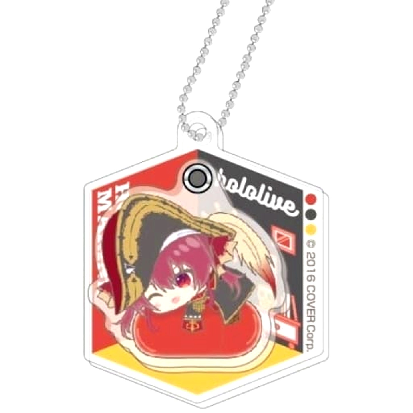 hololive Houshou Marine Swinging Acrylic Keychain hololive HaguMeets C [USED]