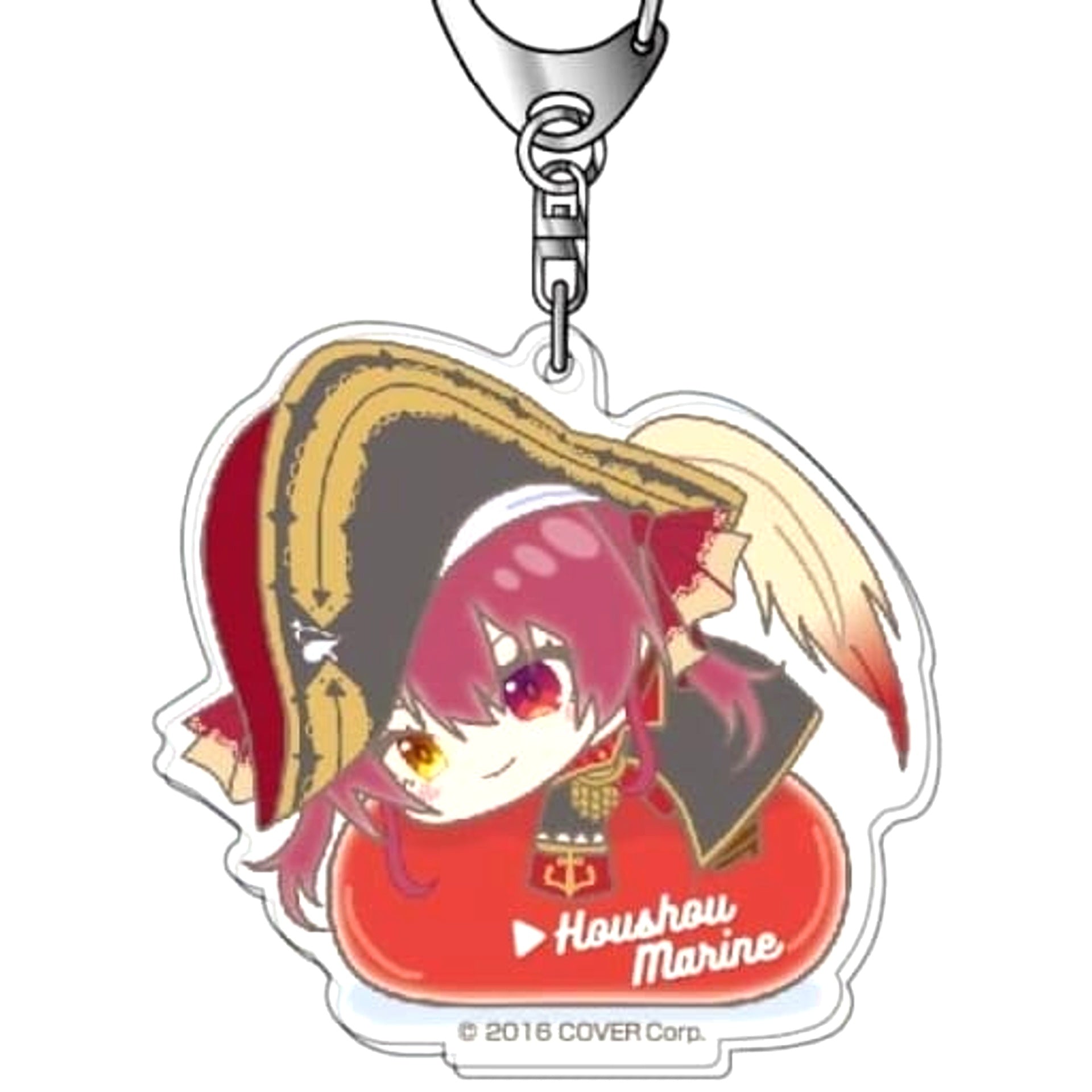 hololive Houshou Marine No.04 Acrylic Keychain HaguMeets Vol.3 [USED]