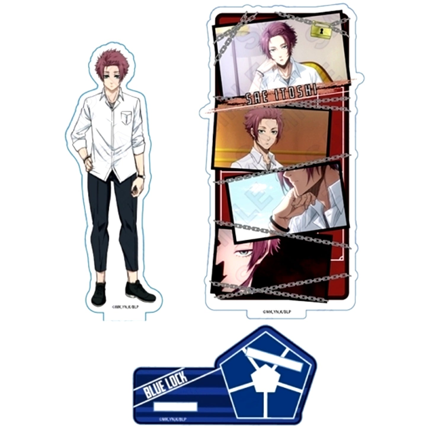 Sae Itoshi Blue Lock Acrylic Stand with Scene Shot [USED]