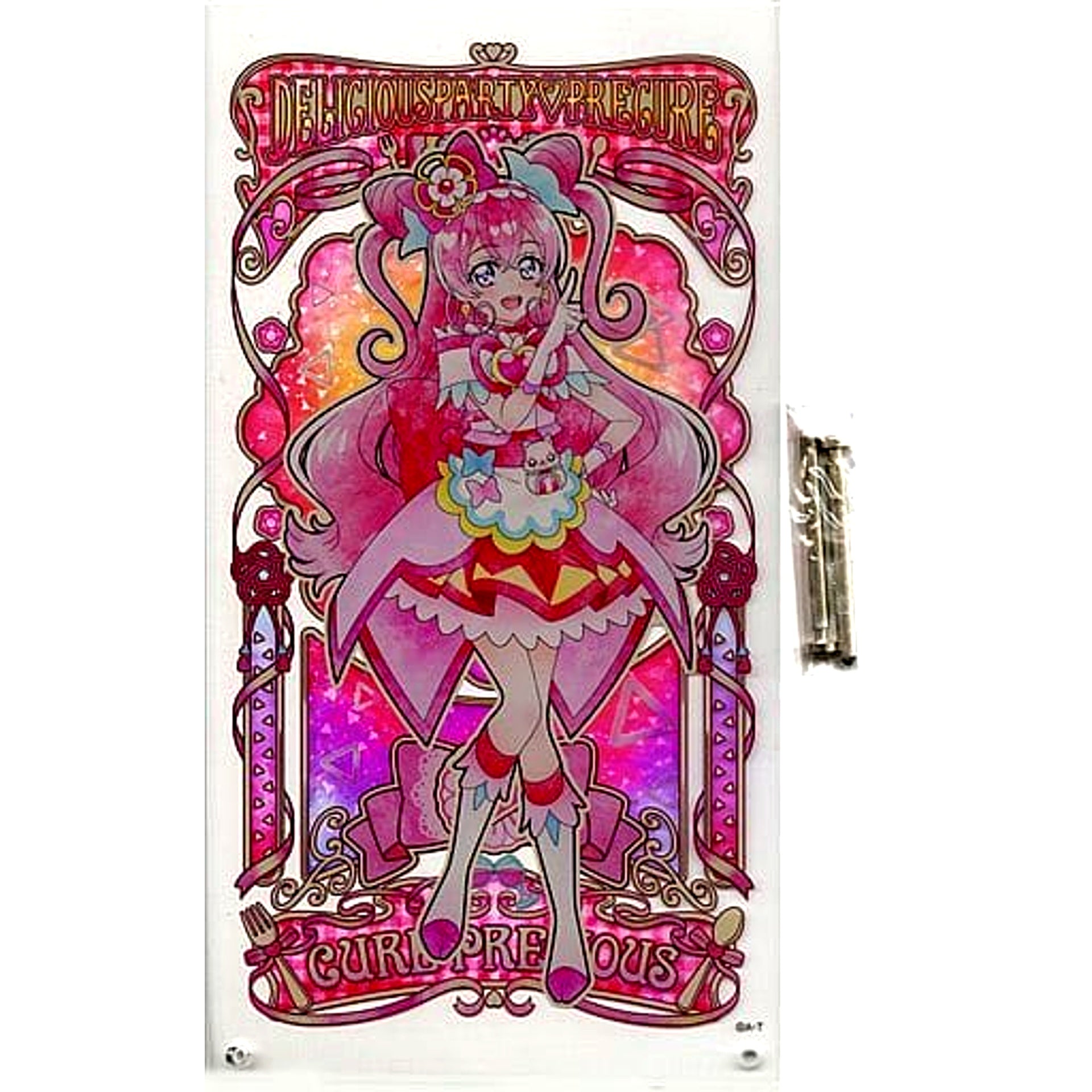 Cure Precious Delicious Party Precure Acrylic Art Board smile◎full-course [USED]