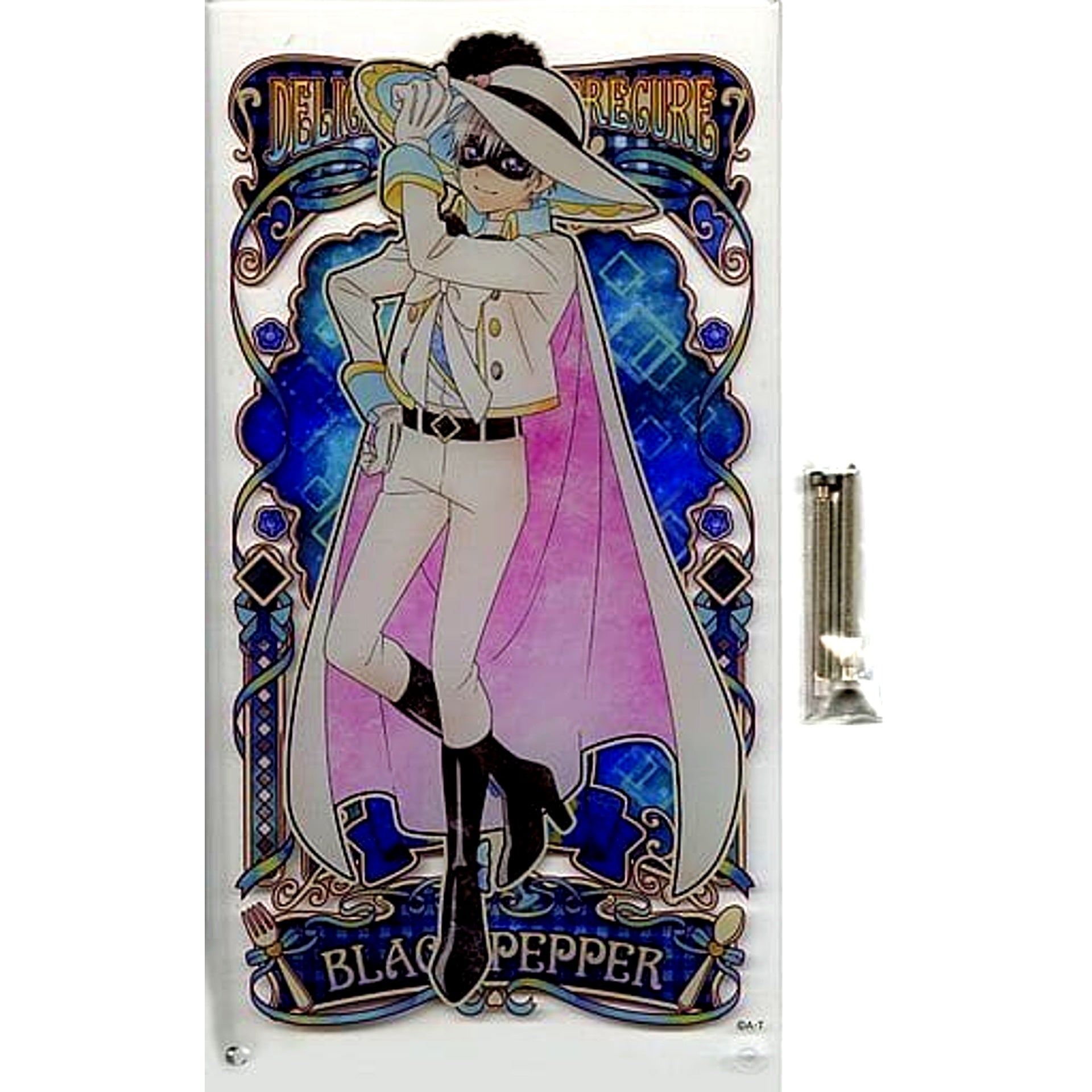 Black Pepper Delicious Party Pretty Cure Acrylic Art Board smile full course [USED]