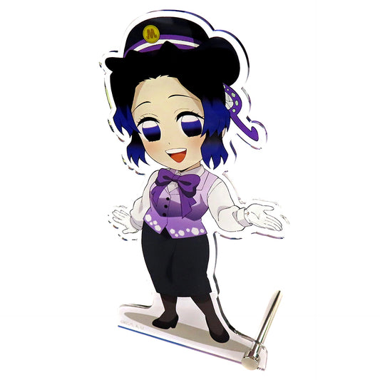 Shinobu Kocho BIG Acrylic Stand Osaka Metro x Demon Slayer Subway Infiltration Sugoroku Great Strategy [USED]