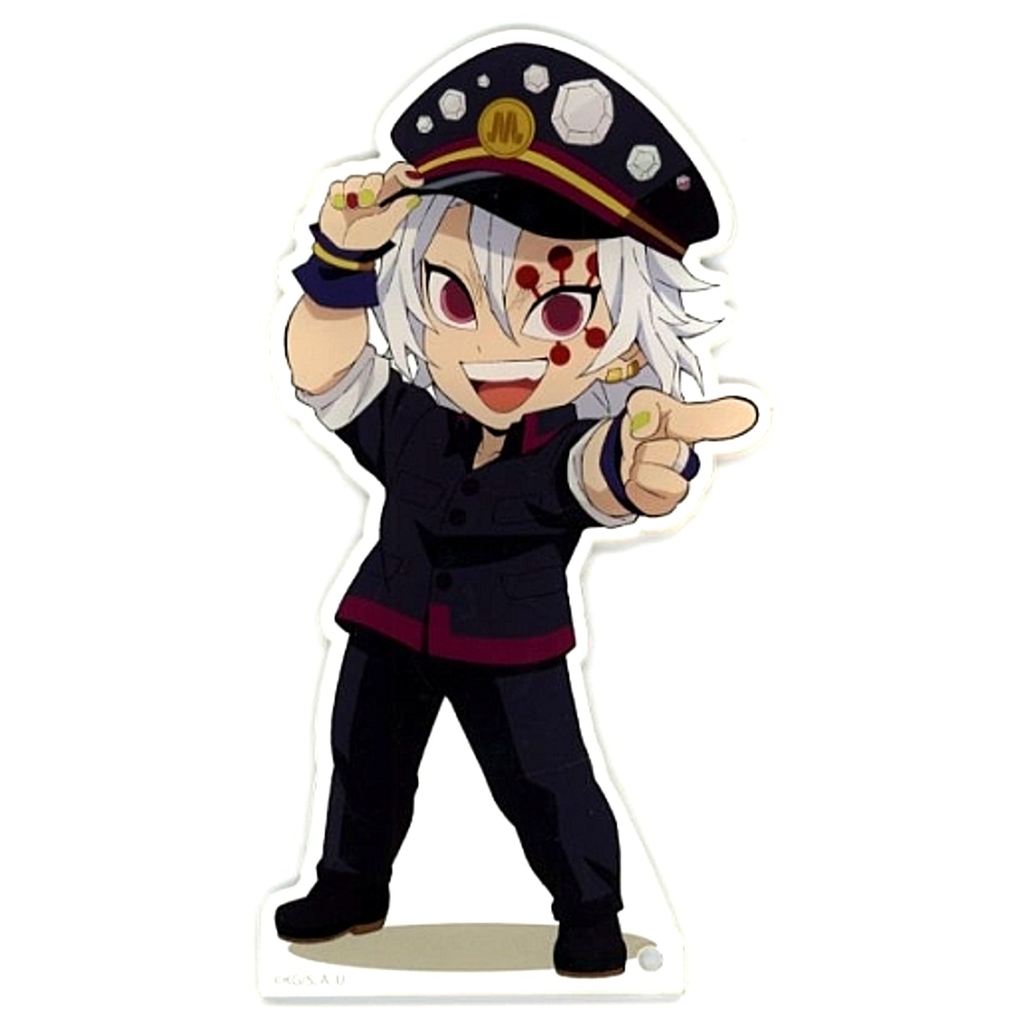 Tengen Uzui BIG Acrylic Stand Osaka Metro x Demon Slayer: Kimetsu no Yaiba Subway Infiltration Sugoroku Great Operation [USED]