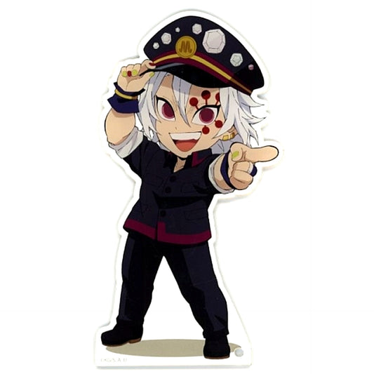 Tengen Uzui BIG Acrylic Stand Osaka Metro x Demon Slayer: Kimetsu no Yaiba Subway Infiltration Sugoroku Great Operation [USED]