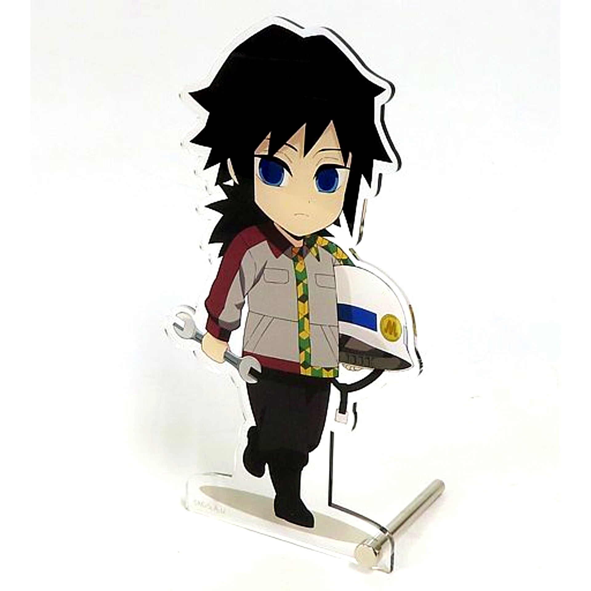 Giyu Tomioka BIG Acrylic Stand Osaka Metro x Demon Slayer - Subway Infiltration Sugoroku Great Operation [USED]