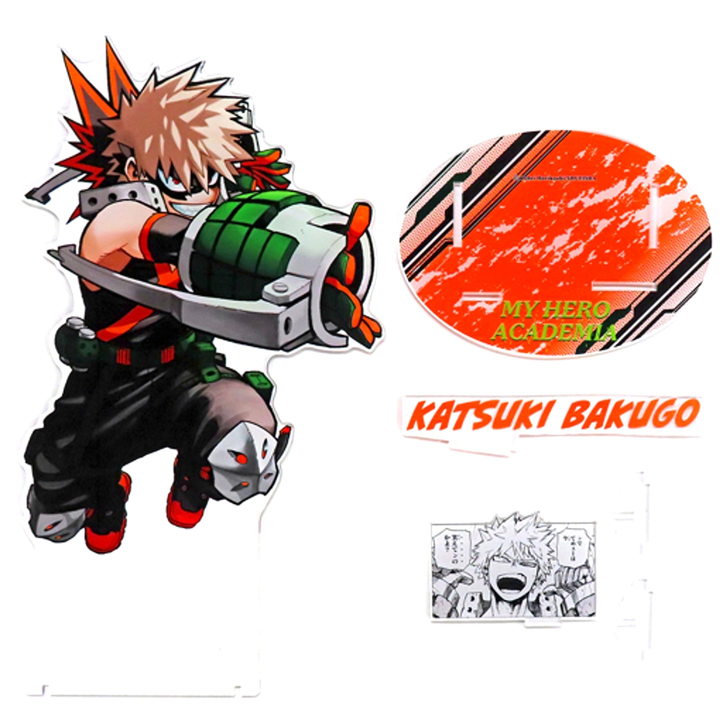 Katsuki Bakugo My Hero Academia Acrylic GIGA Figure Jump Characters Store Limited [USED]