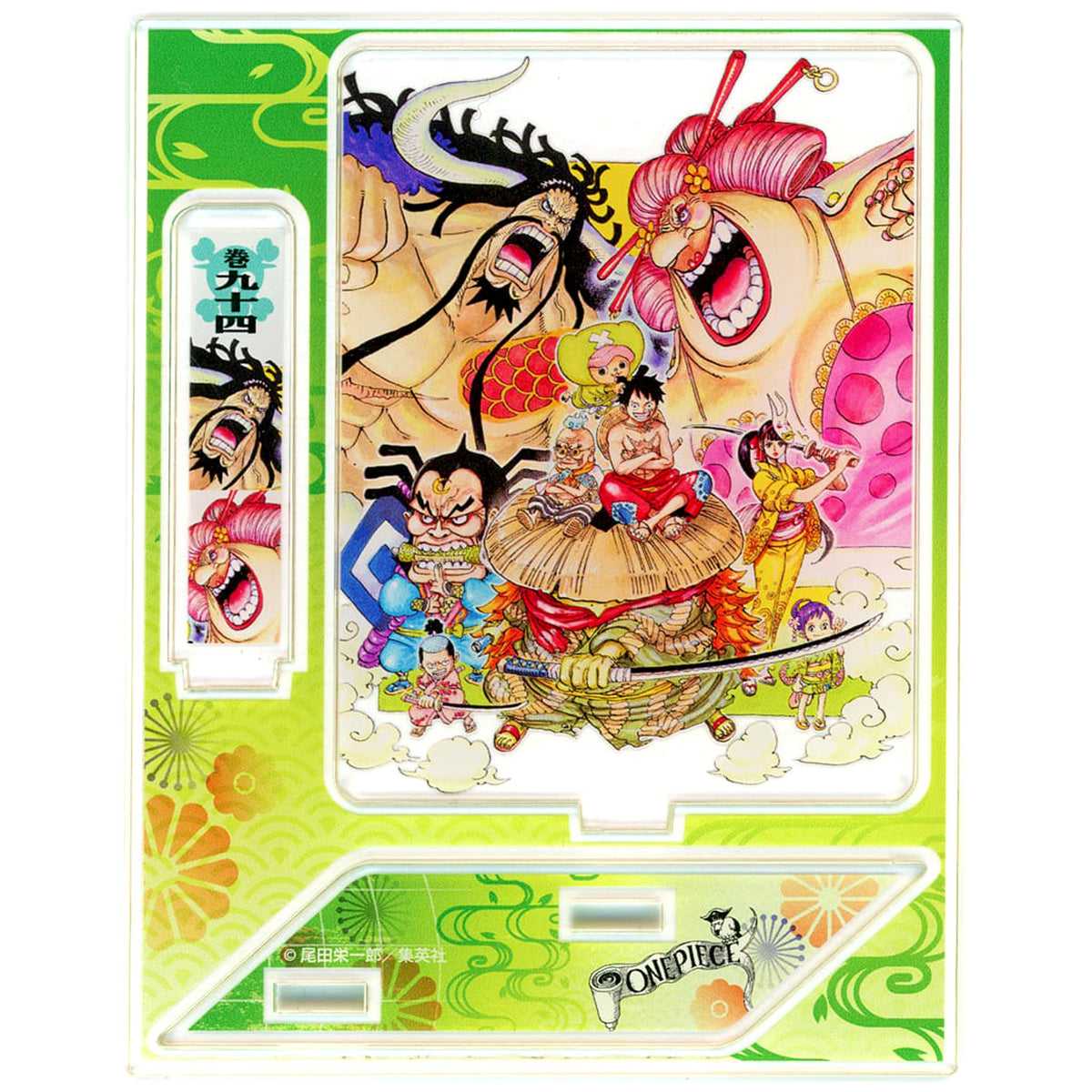 One Piece Comic Acrylic Stand Collection Vol. 91 to 104 Acrylic Stand Vol. 94 Cover Illustration Acrylic Stands [USED]