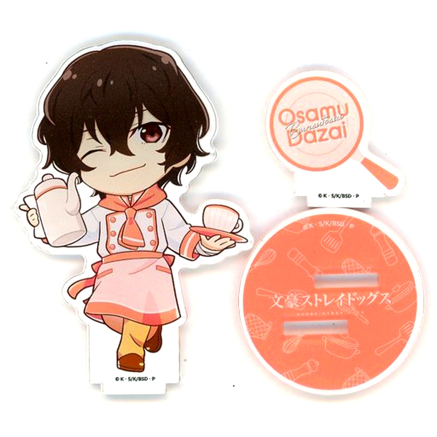 Osamu Dazai Bungo Stray Dogs x AniCook cookpadLive Vol. 3 Acrylic Stand [USED]