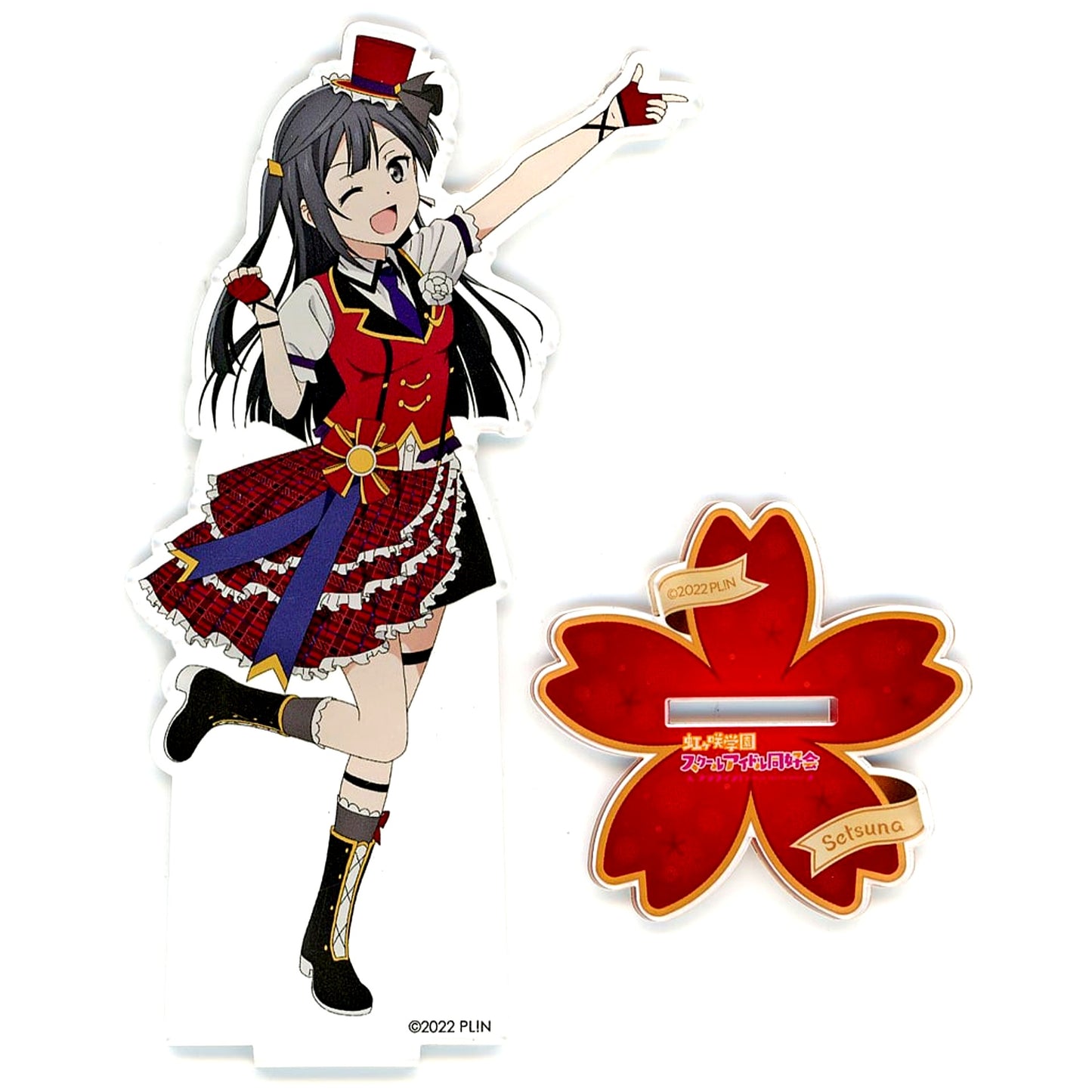 Setsuna Yuki Love Live! Nijigasaki High School Idol Club Acrylic Stand 2022-23 Ver. Love Live! POP UP STORE 2022-23 in LOFT Goods [USED]