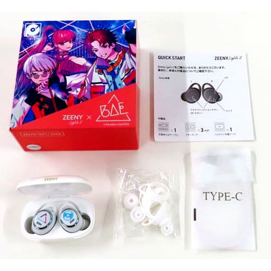 BAE Paradox Live Model Collaboration Earphones Paradox Live x Zeeny Lights 2 [USED]