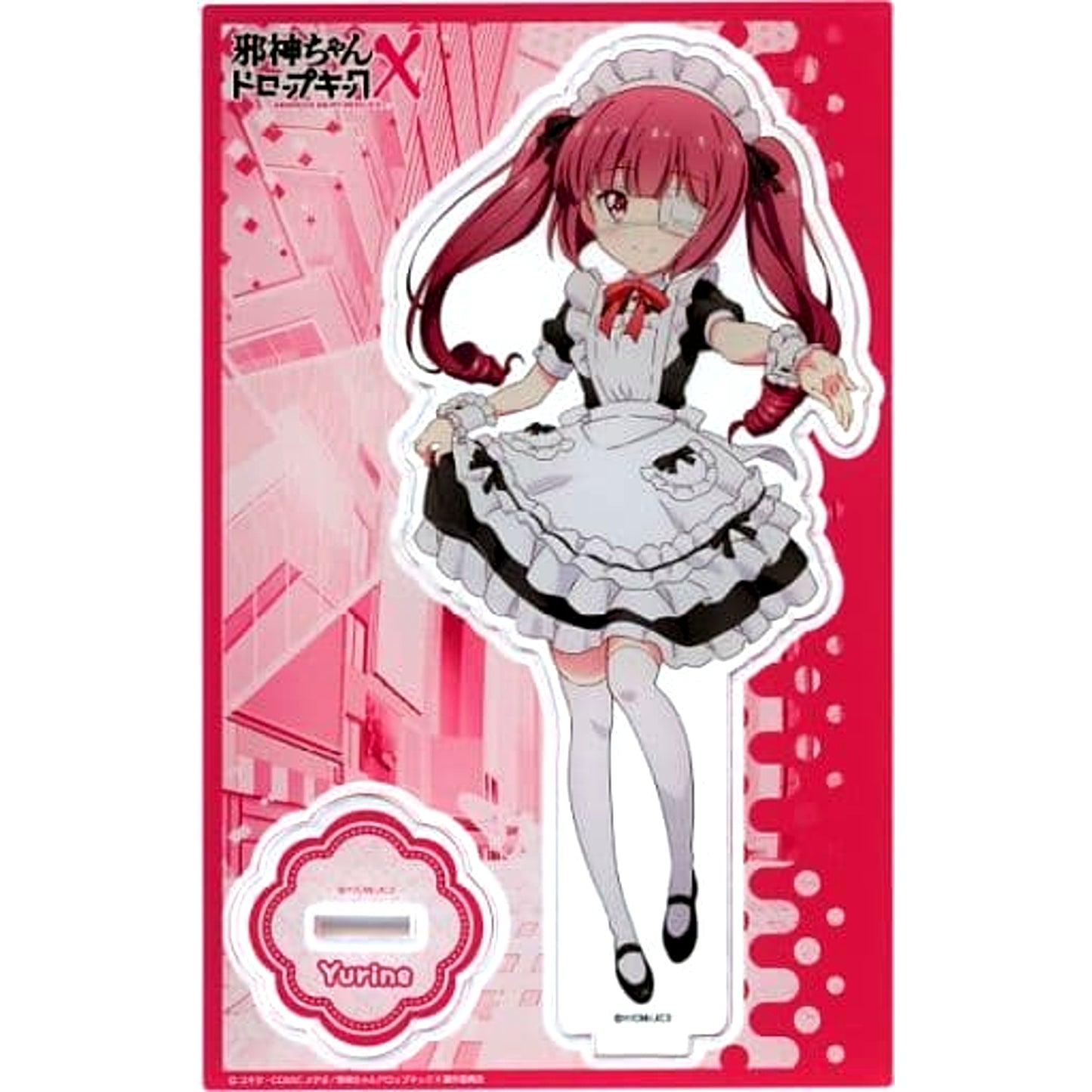 Yurine Hanazono Anime Illustration Version Jashin-chan Dropkick X Acrylic Stand "Jashin-chan Dropkick X x atre Akihabara Jashin-chan Dropkick Mansion - As If It's a Major Work" [USED]