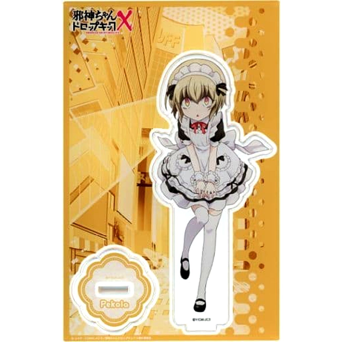 Pekora Jashin-chan Dropkick X Acrylic Stand "Jashin-chan Dropkick X x atre Akihabara Jashin-chan Dropkick Mansion - As If It's a Major Work" [USED]