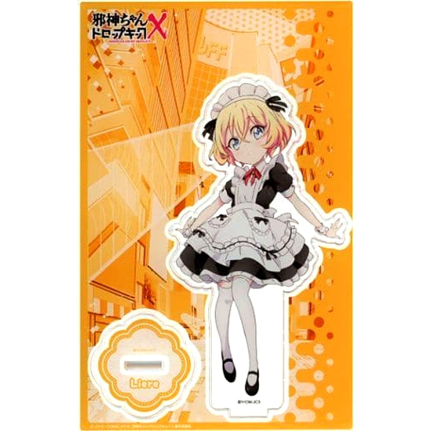 Riel Jashin-chan Dropkick X Acrylic Stand "Jashin-chan Dropkick X x atre Akihabara Jashin-chan Dropkick Mansion - As If It's a Major Work" [USED]