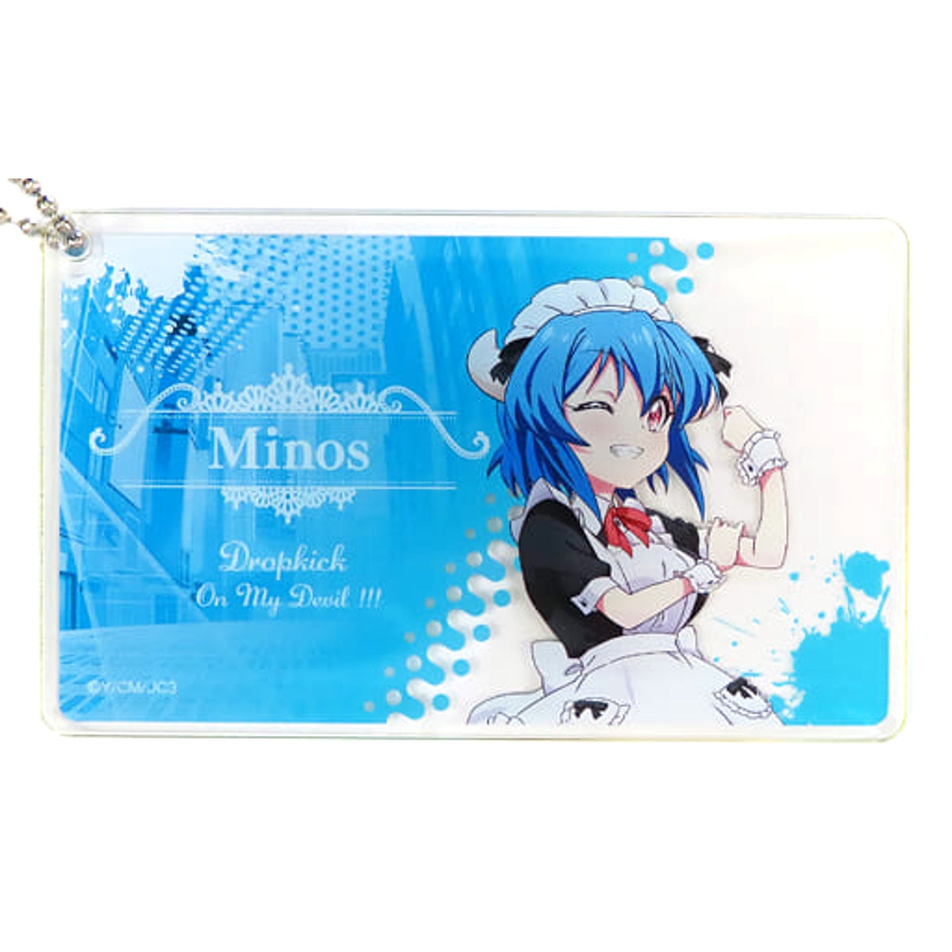 Dropkick On My Devil!! X Minos Business Card Style Acrylic Keychain Collection Atre Akihabara Dropkick on My Devil! Hall It’s Just Like a Major Title Exclusive Acrylic Item [USED]