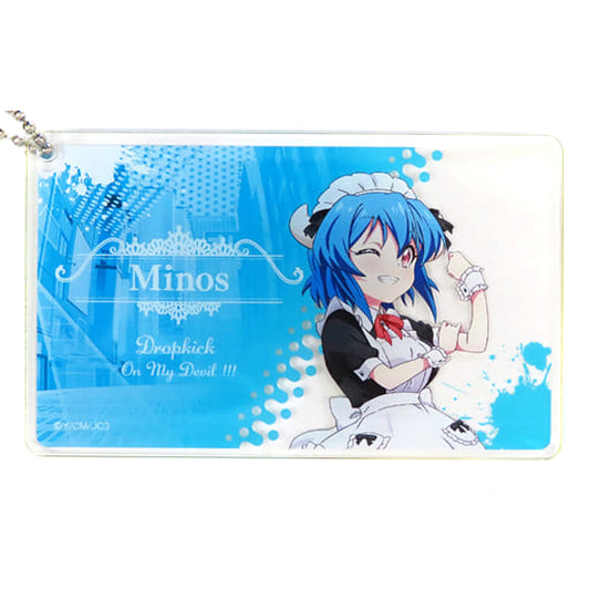 Dropkick On My Devil!! X Minos Business Card Style Acrylic Keychain Collection Atre Akihabara Dropkick on My Devil! Hall It’s Just Like a Major Title Exclusive Acrylic Item [USED]