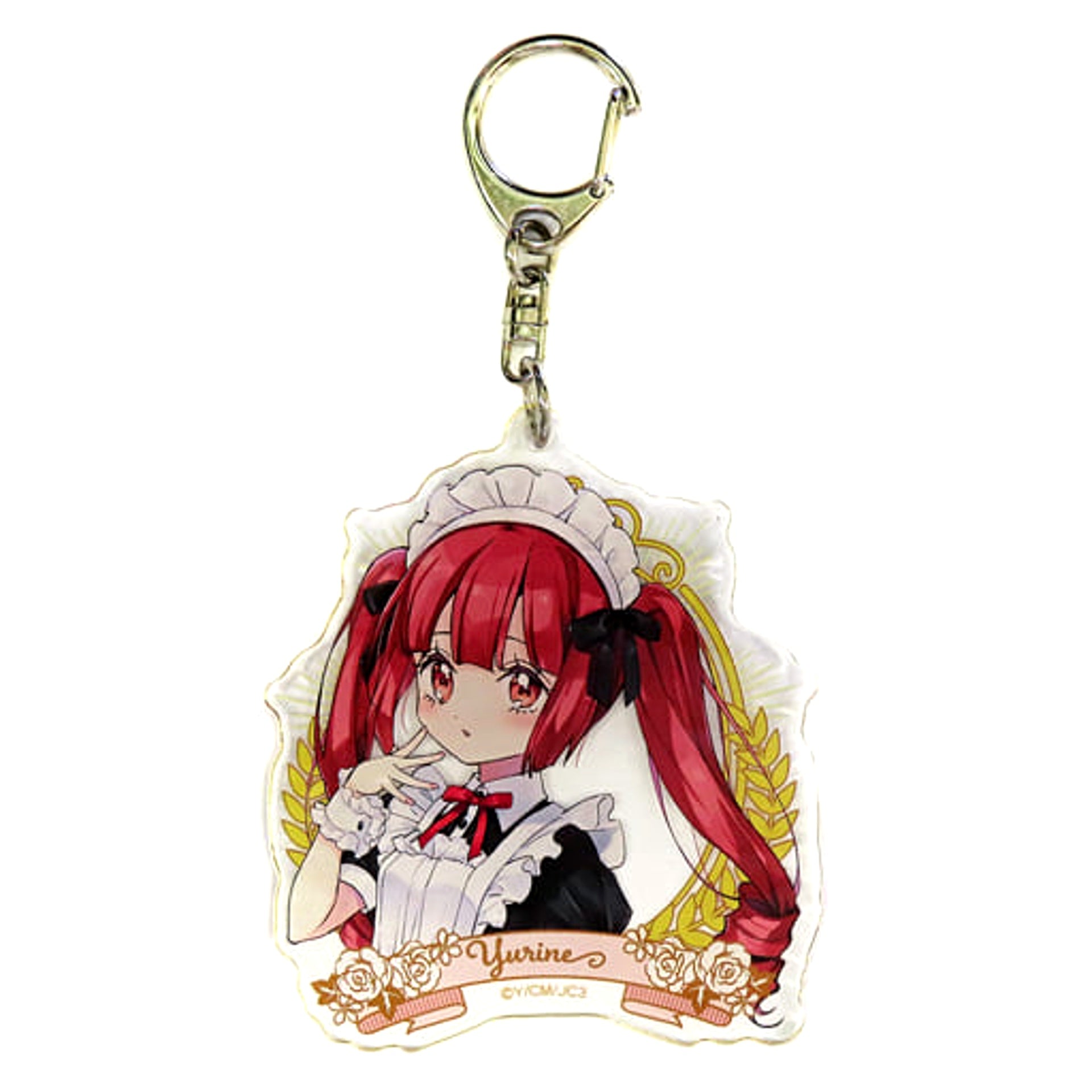 Dropkick On My Devil!! X Yurine Hanazono Original Work Illustration Ver. Acrylic Keychain Atre Akihabara Dropkick on My Devil! Hall It’s Just Like a Major Title Exclusive Lottery Draw Prize B Keychains [USED]