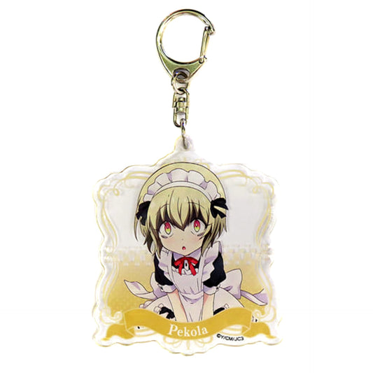 Dropkick On My Devil!! X Pekora Acrylic Keychain Atre Akihabara Dropkick on My Devil! Hall It’s Just Like a Major Title Exclusive Lottery Draw Prize B Keychains [USED]