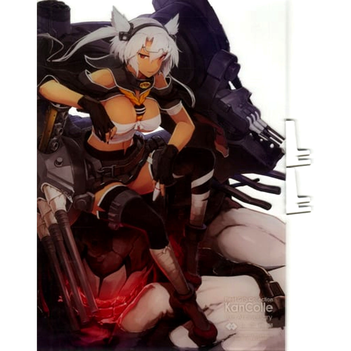 Musashi Yamato-class Kanmusu Limited Official Acrylic Board Kantai Collection KanColle Curry Kikan 24th Sequence 10th Anniversary Special First Operation [USED]