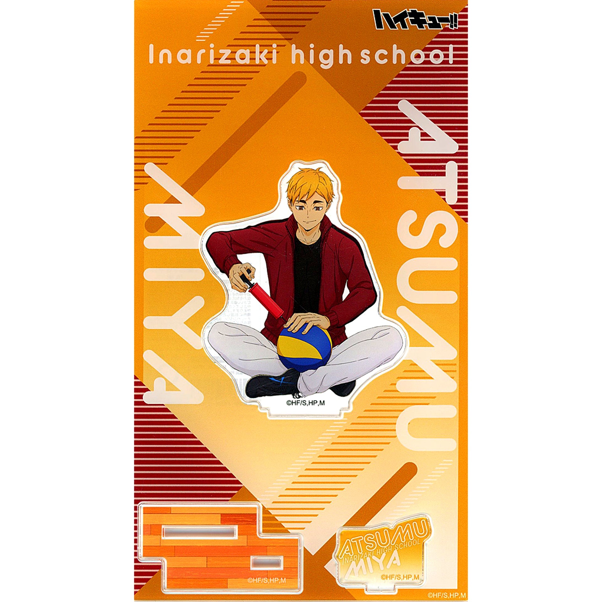 Atsumu Miya Acrylic Stand Equipment in Preparation Haikyu!! Plaza [USED]