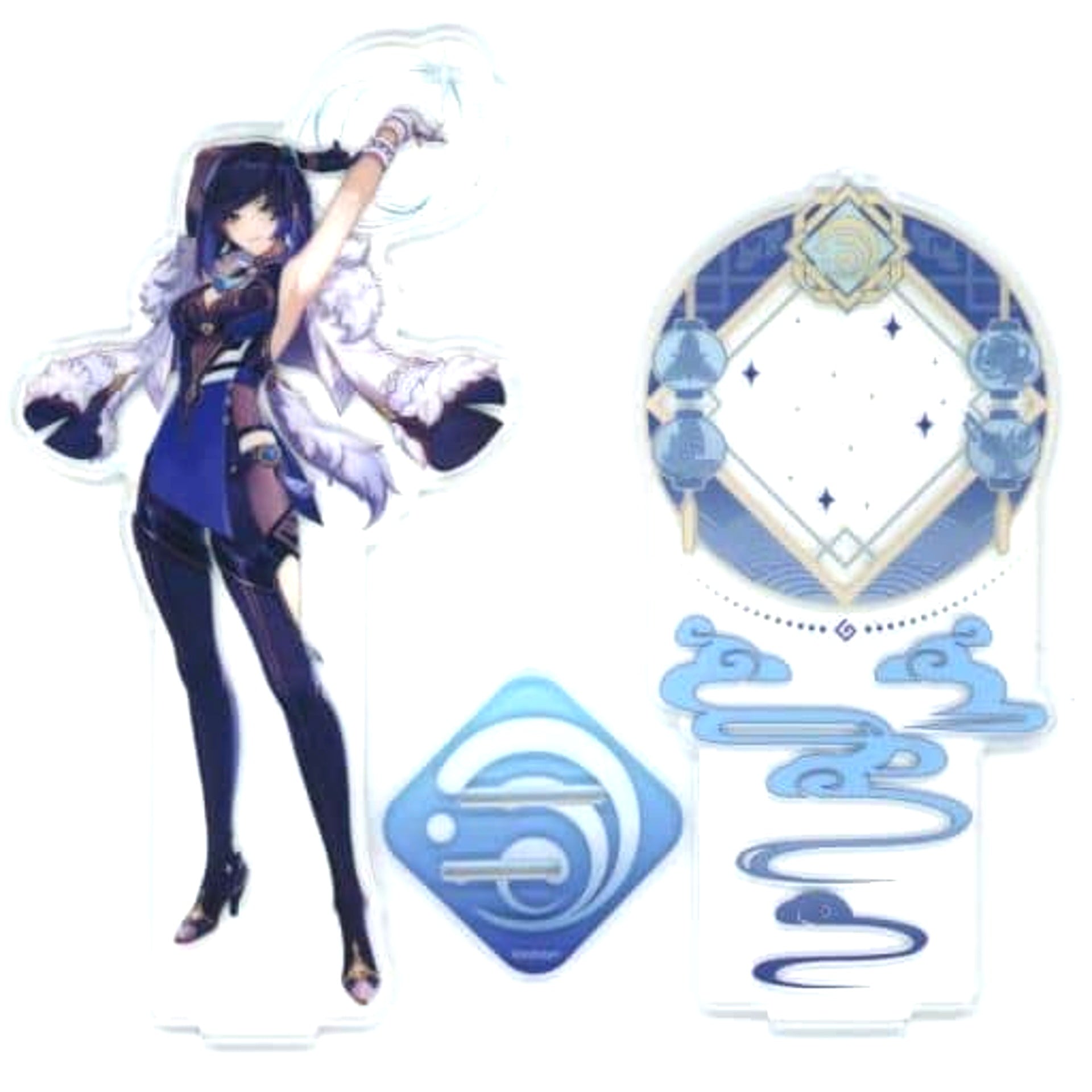 Yelan Genshin Impact Liyue Harbor Series Character Acrylic Stand [USED]