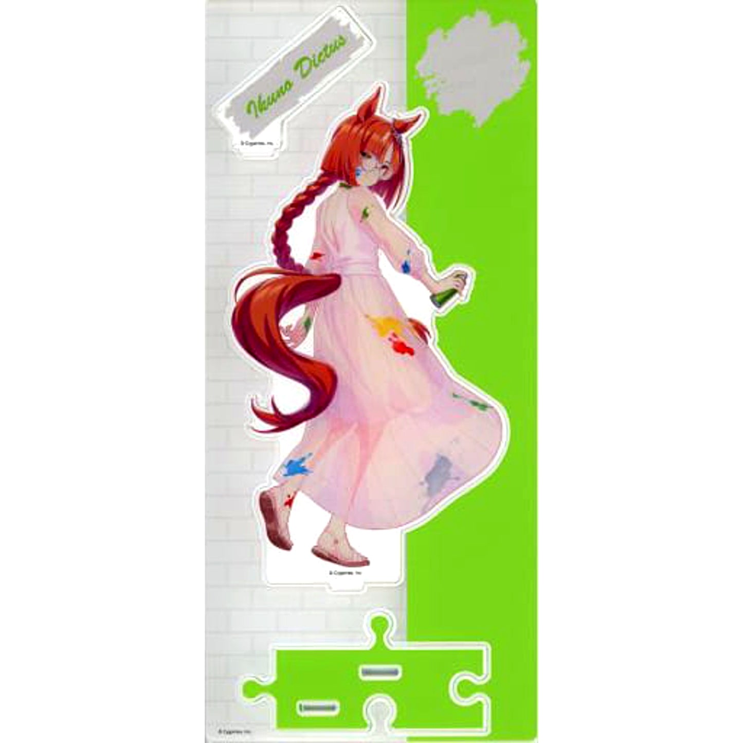 Ikuno Dictus Uma Musume Pretty Derby NAMCO Promotion SECOND Acrylic Stand Painter Style [USED]
