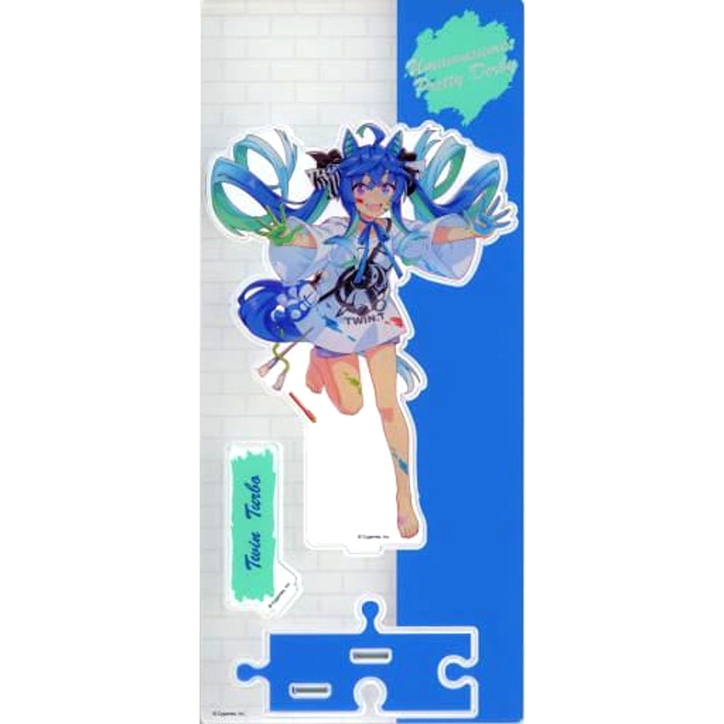 Twin Turbo Uma Musume Pretty Derby NAMCO Promotion SECOND Acrylic Stand Painter Style [USED]