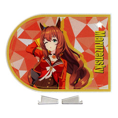 Maruzensky Racing Suit Acrylic Board Umamusume: Pretty Derby NAMCO Promotion SECOND [USED]