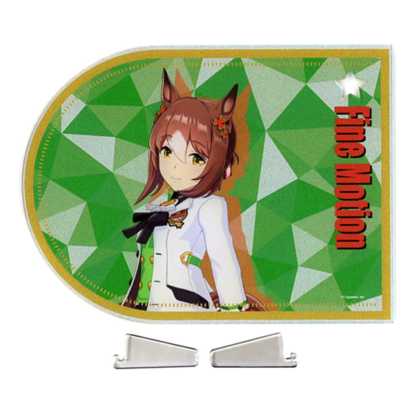 Fine Motion Umamusume: Pretty Derby Acrylic Board Race Outfit NAMCO Promotion SECOND [USED]