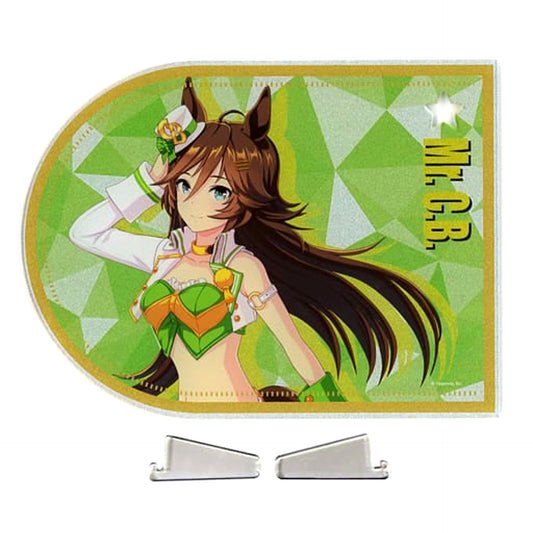 Mr. C.B. Uma Musume Pretty Derby NAMCO Promotion SECOND Acrylic Board Race Outfit [USED]