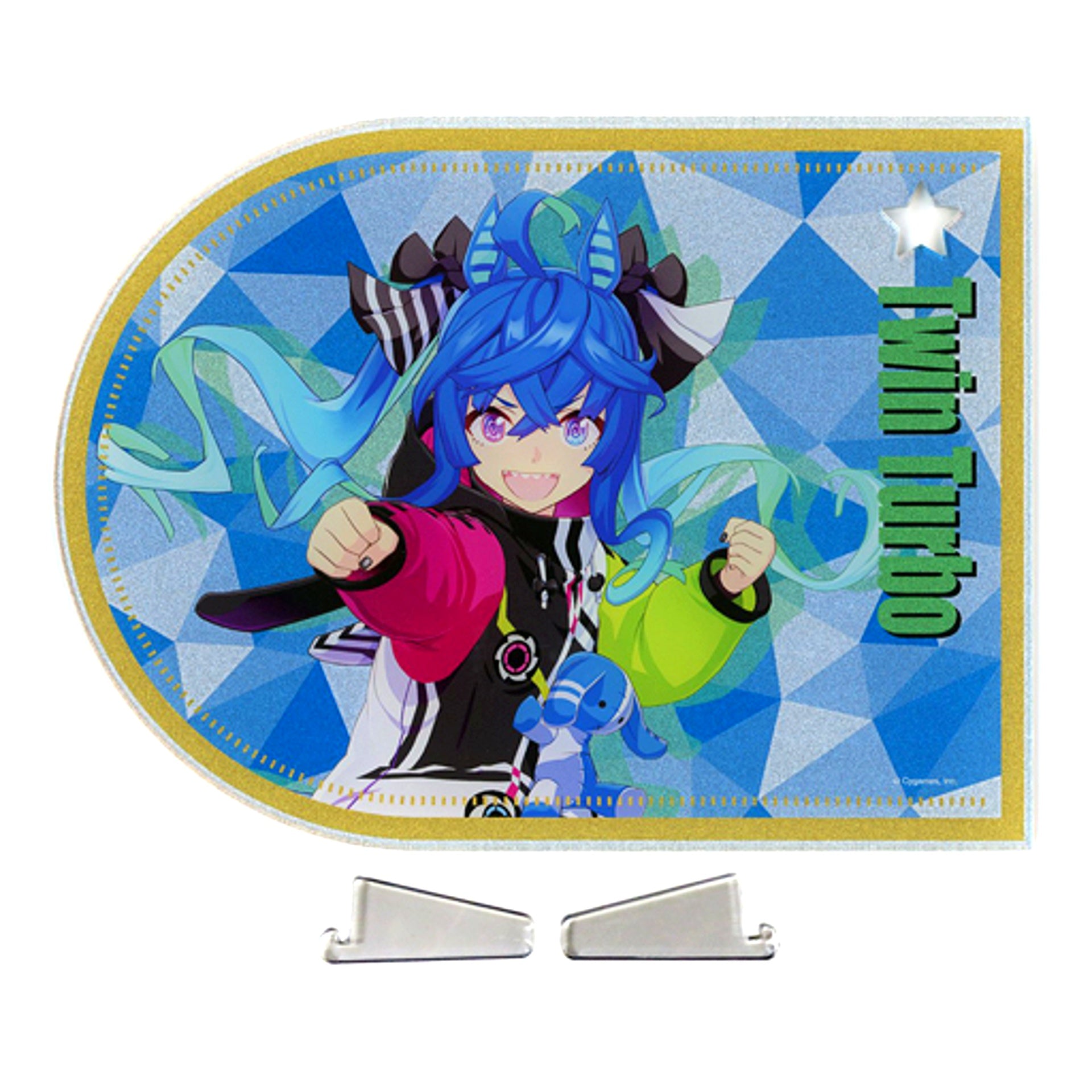 Twin Turbo Racing Suit Uma Musume Pretty Derby Acrylic Board NAMCO Promotion SECOND [USED]